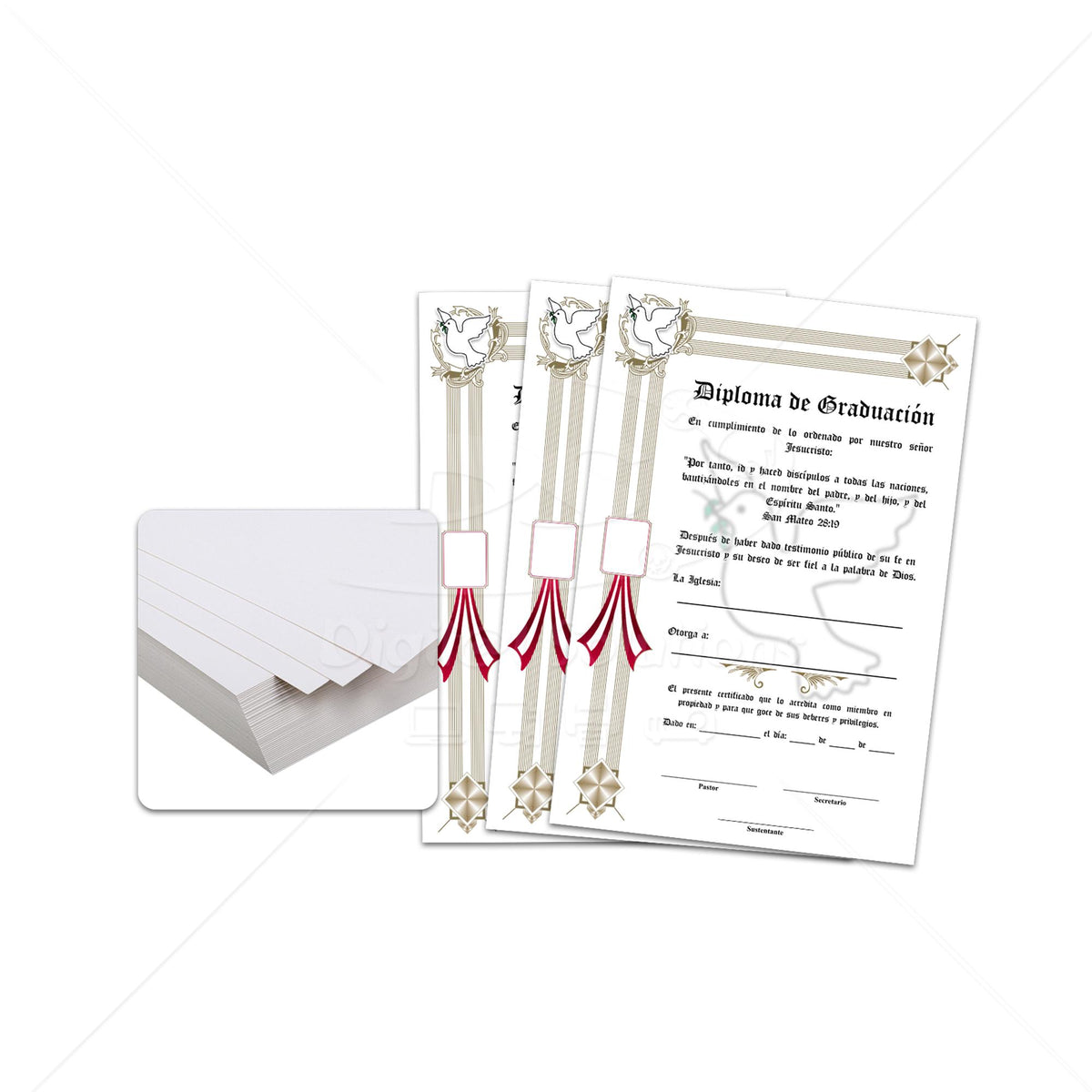 Impresión Foldcote Mate Advance Text