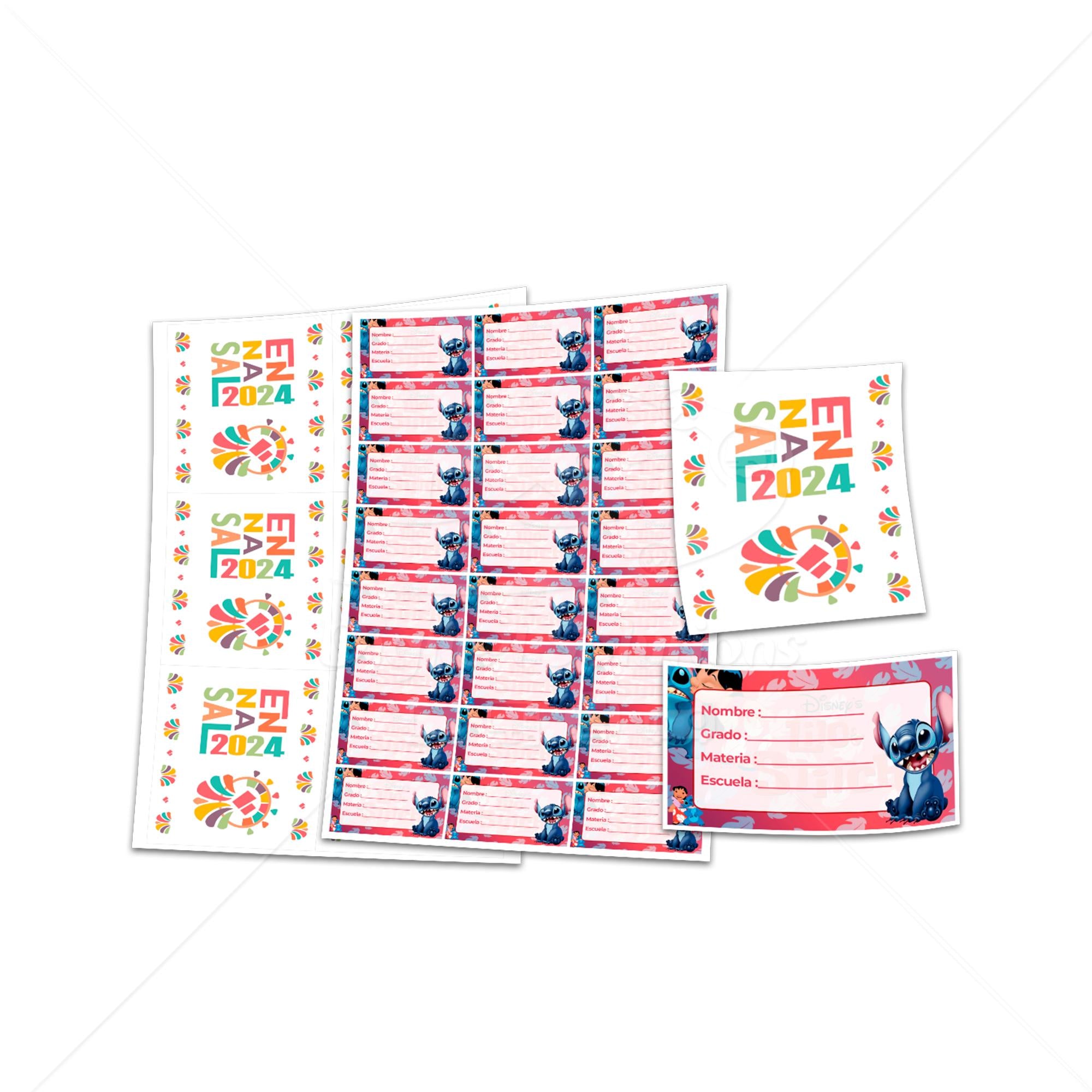 Impresión Papel Sticker Brillante