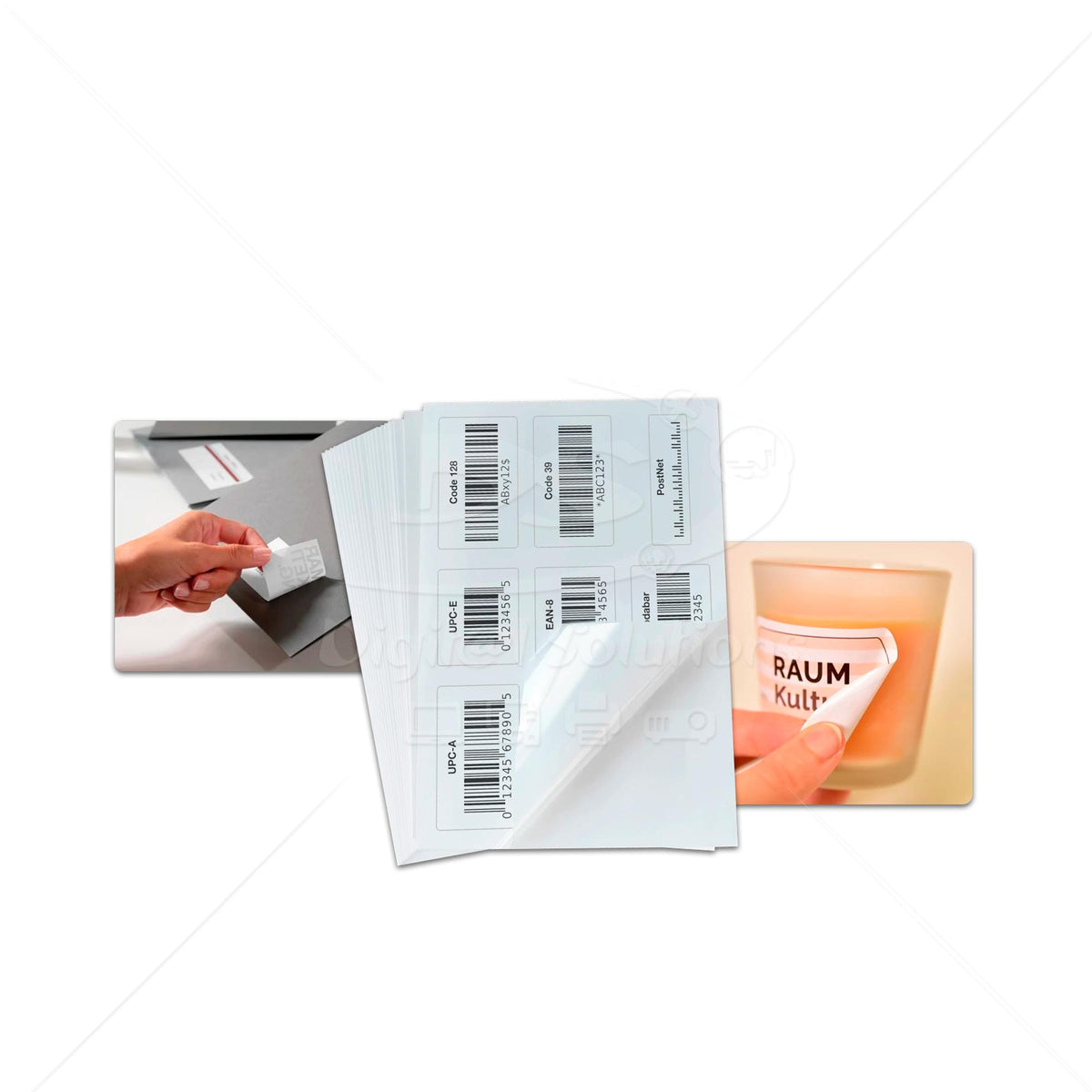 Impresión Sticker Poliéster