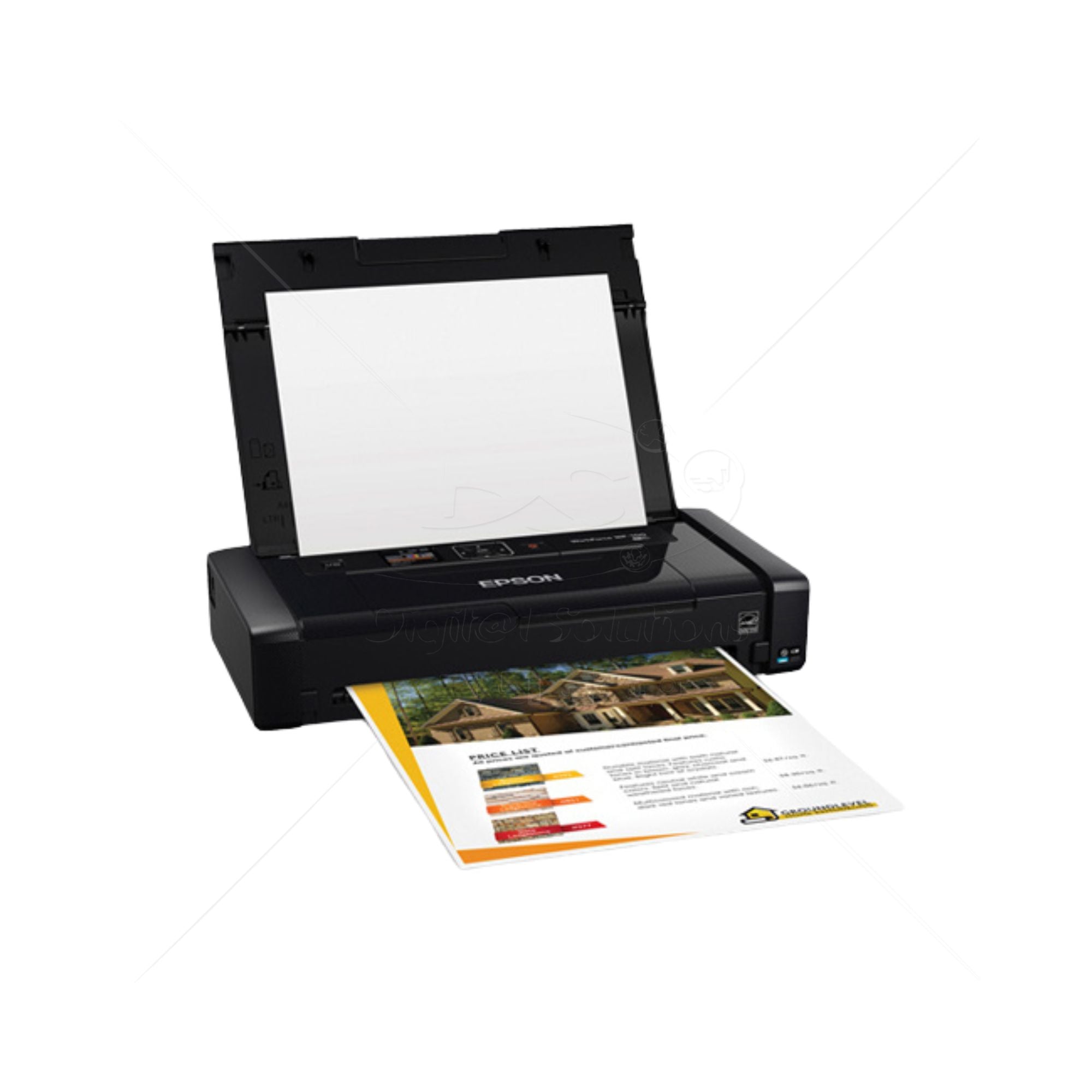 Impresora EPSON PORTATIL WF-100 Inalámbrica Recargable BK C11CE05302