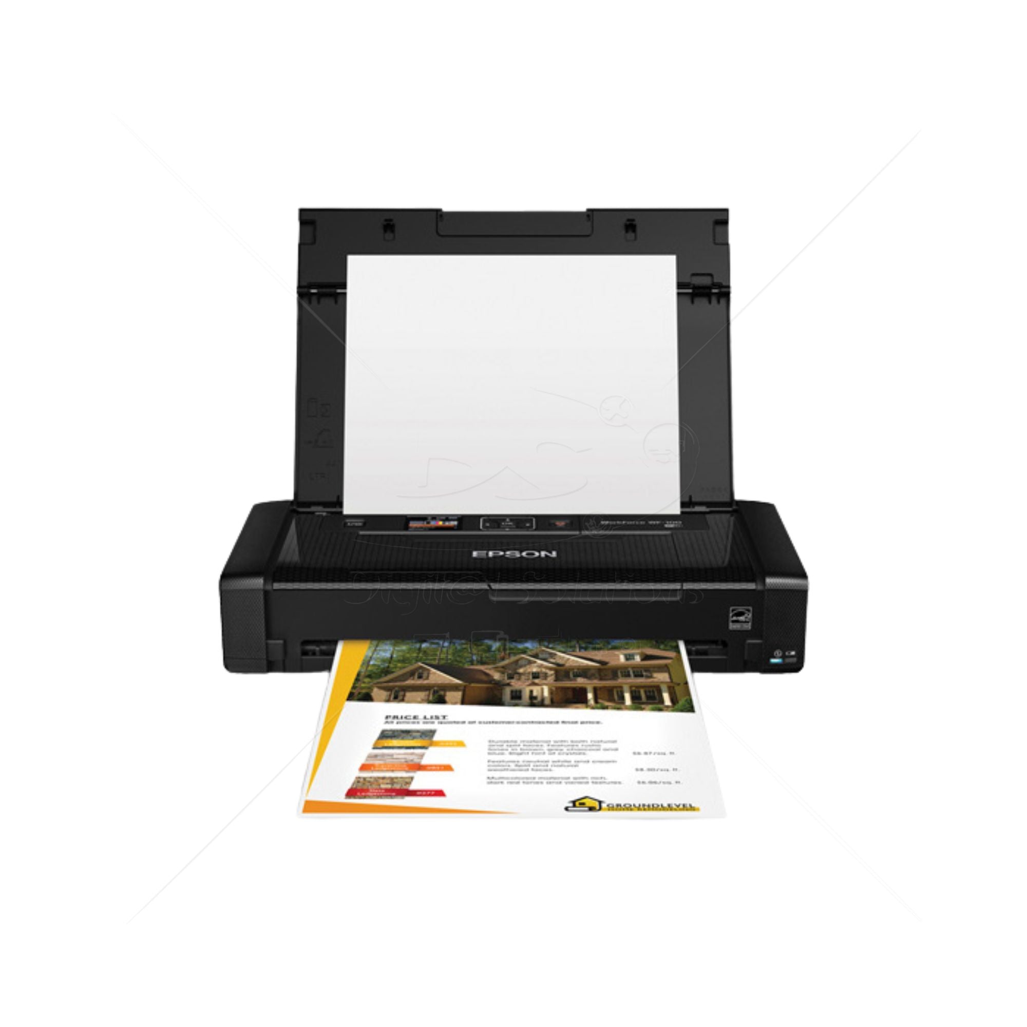 Impresora EPSON PORTATIL WF-100 Inalámbrica Recargable BK C11CE05302