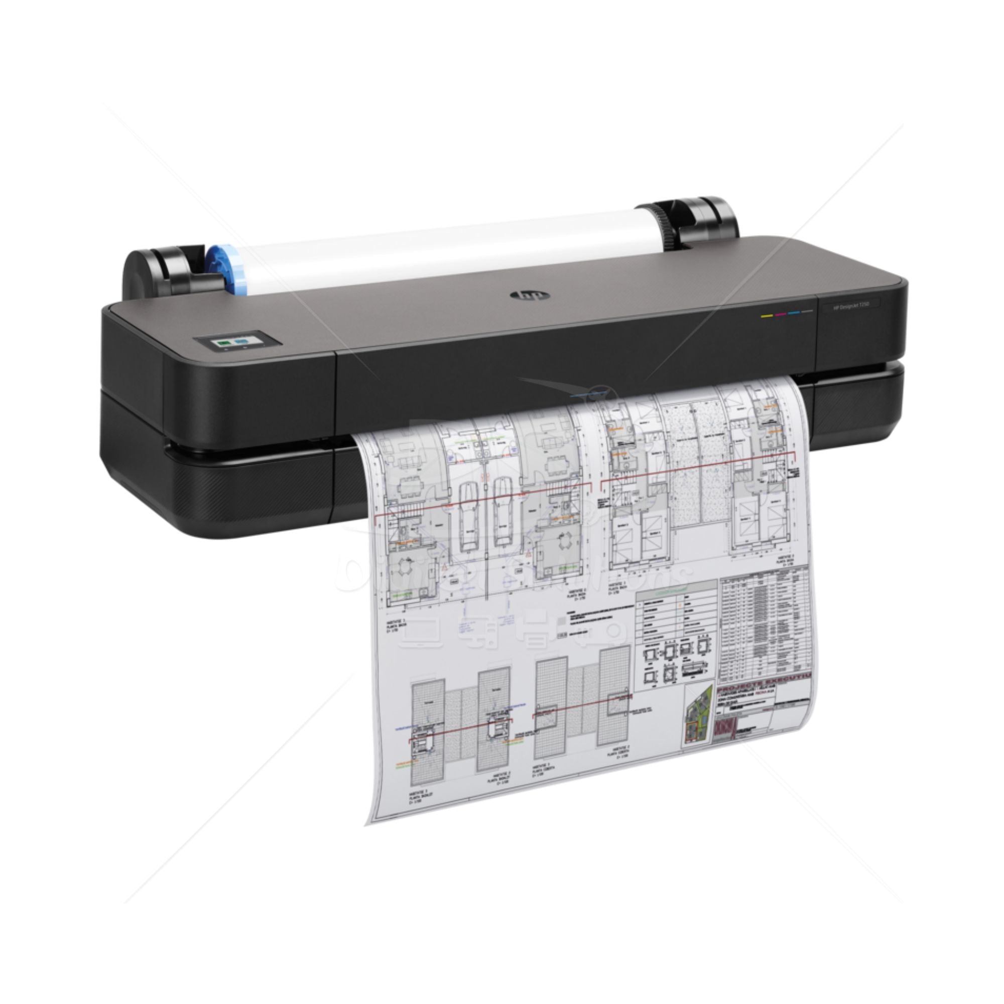 Impresora Plotter HP DesignJet T250 24, Impresión Color, Wi‑Fi, USB, Ethernet