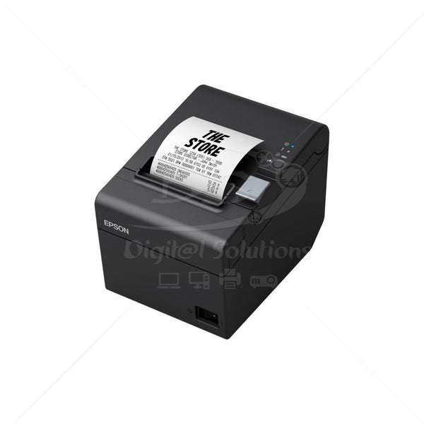 Impresora Térmica Epson TM-T20III-002, Impresión de Texto y Gráficos, Códigos de Barra y QR, Puerto USB(2.0) y Ethernet(RJ45)