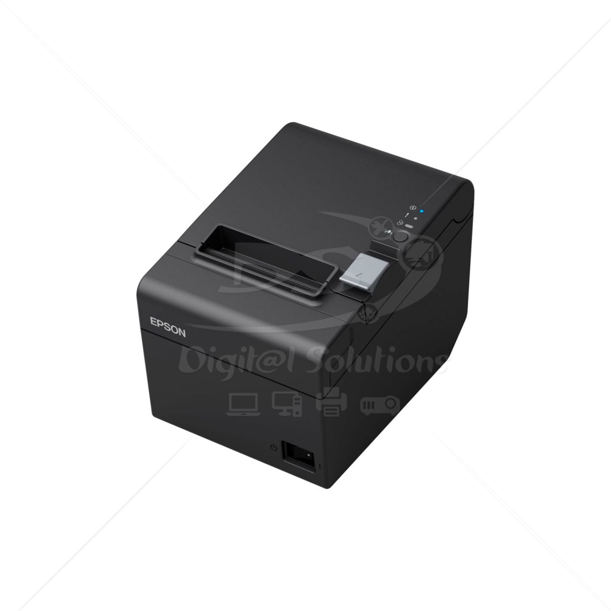 Impresora Térmica Epson TM-T20III-002, Impresión de Texto y Gráficos, Códigos de Barra y QR, Puerto USB(2.0) y Ethernet(RJ45)