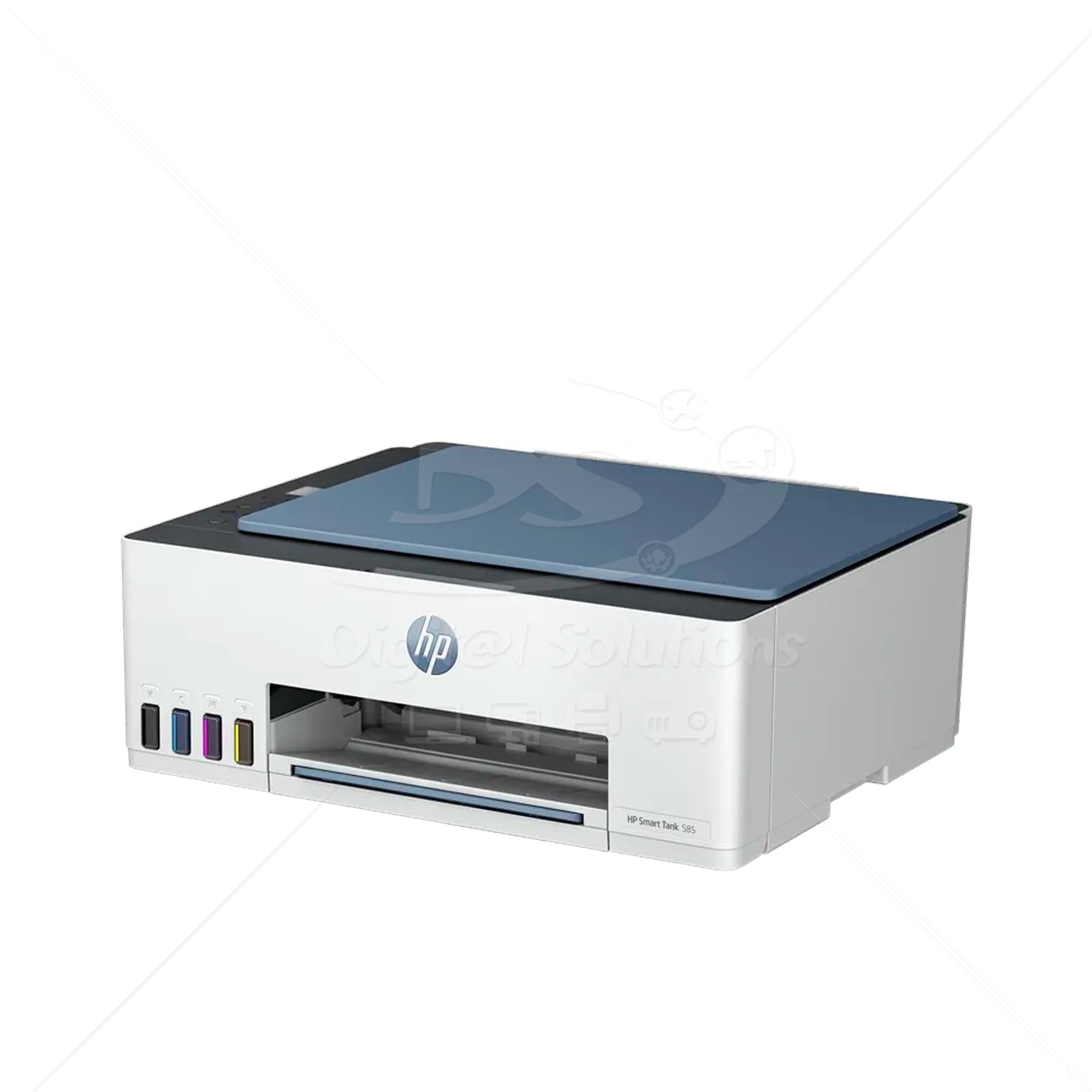 Impresora de Tanque de Tinta HP 585, Multifuncional, Impresión a Color, Escáner, Fotocopiadora, Puerto USB 2.0, Wi-Fi 802.11b/g/n, Wifi Direct