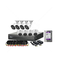 Kit 8 Cámaras Dahua 2MP (1080p)