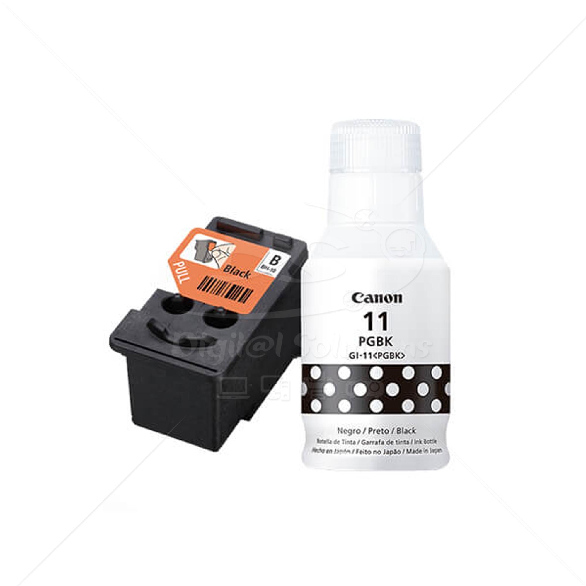 Kit de Tinta+Cabezal Canon GI-11+BH-10 BK