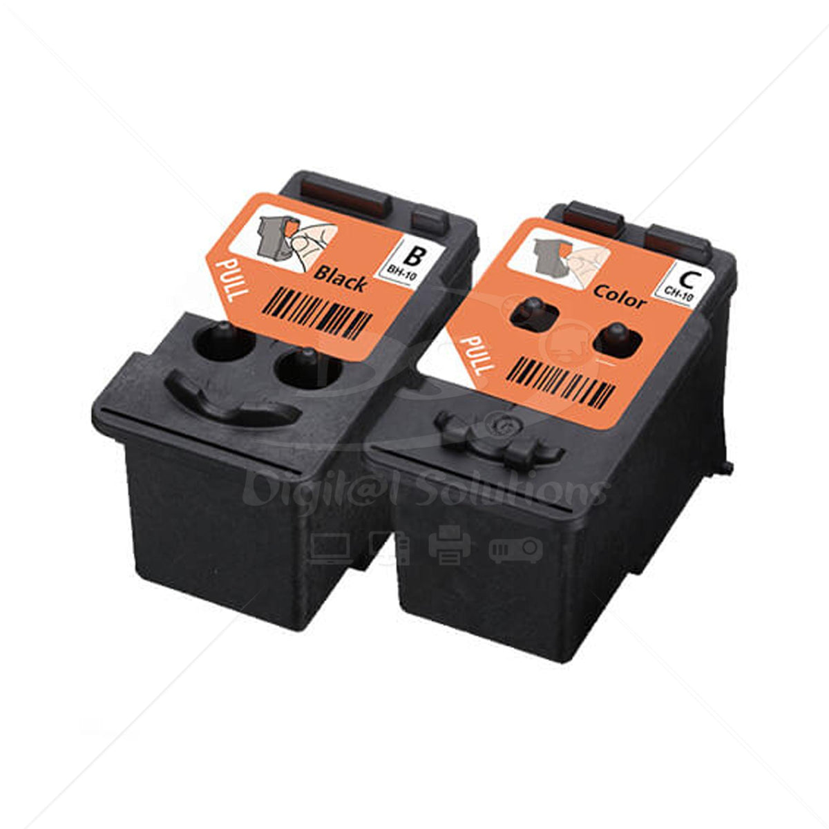 Kit de Cabezales de Impresión Canon BH-10 Negro y CH-10 Tricolor