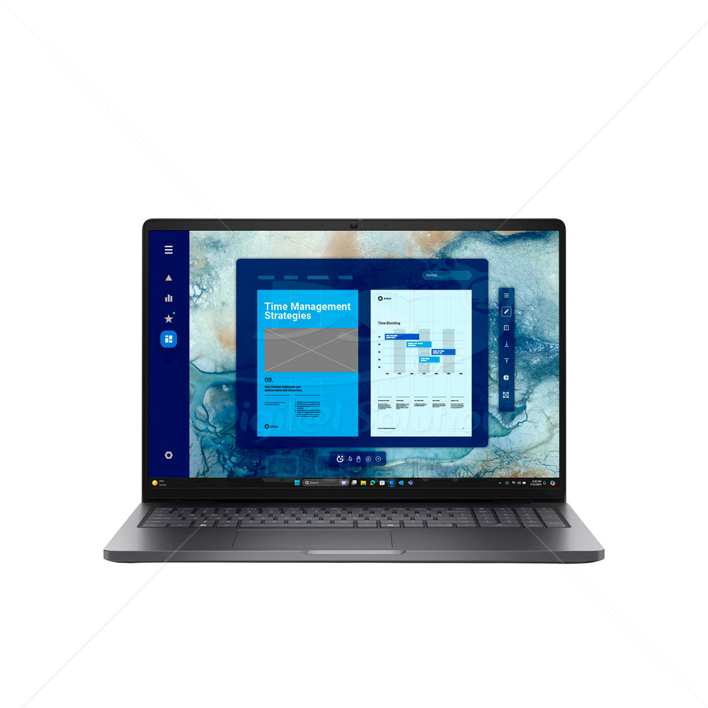 Laptop Dell Pro, Intel Core Ultra 5-120U, Pantalla 16 Plg, Memoria 16GB DDR5, Almacenamiento 512 SSD, Windows 11 Pro