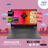 Laptop HP Victus 15-fb2017la A14LNLA#ABM AMD Ryzen 7 8845HS, Pantalla 15.6 Plg", Memoria 16GB DDR5, Almacenamiento 1TB, Gráfica Dedicada