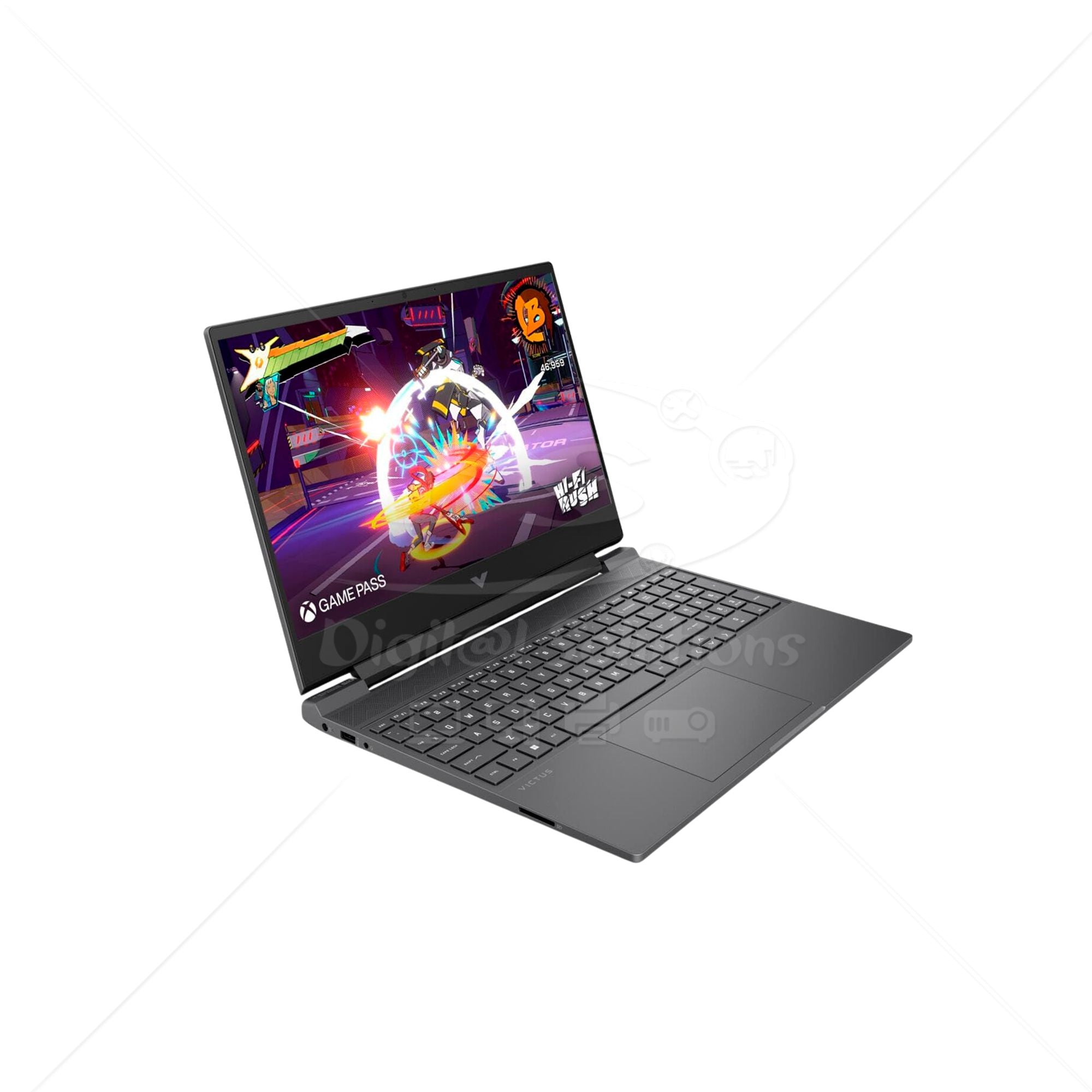 Laptop HP Victus 15-fb2063dx 9Z7L4UA, AMD Ryzen 5 7535HS, Pantalla 15.6 Plg, Memoria 8GB DDR5, Almacenamiento 512GB NVMe, Gráfico Dedicada AMD RX 6550M, Windows 11 Home