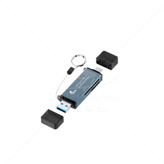 Lector Xtech XTC-580 2 en 1 USB-C/USB 3.0