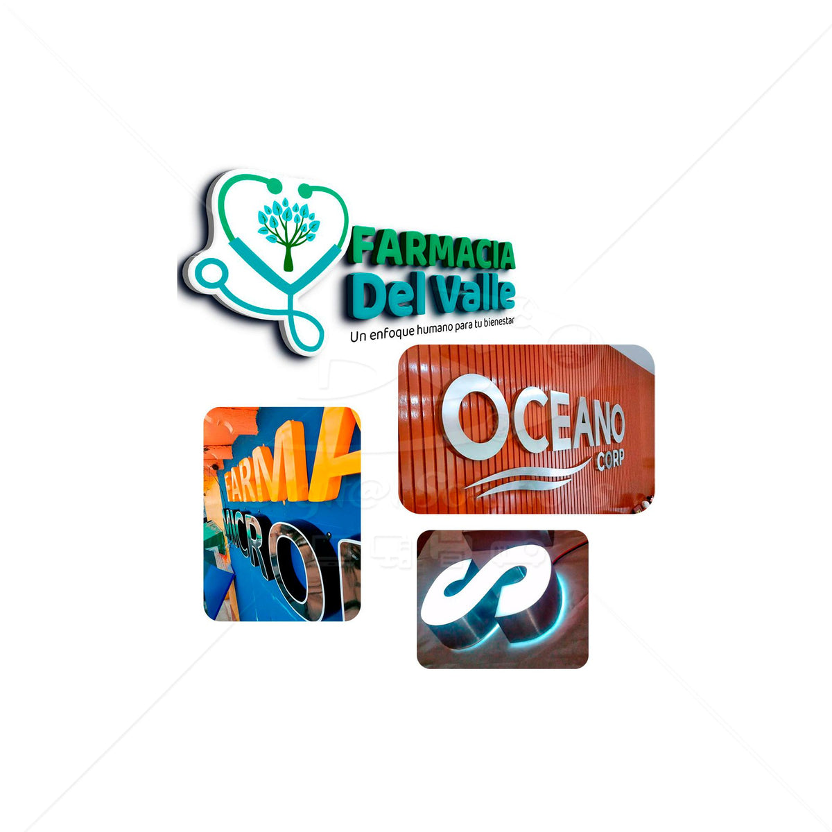 Letras en Alto Relieve