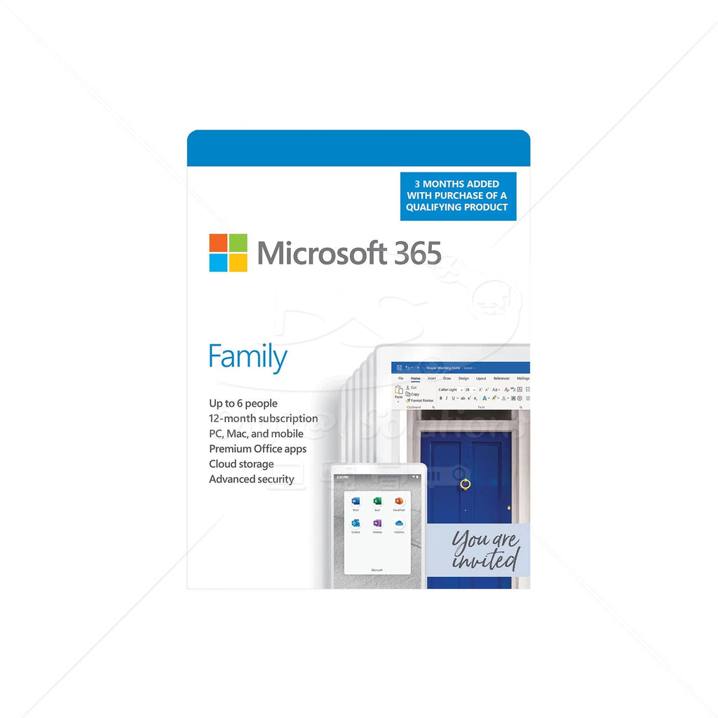Licencia de Ofimática Microsoft Office 365 Family