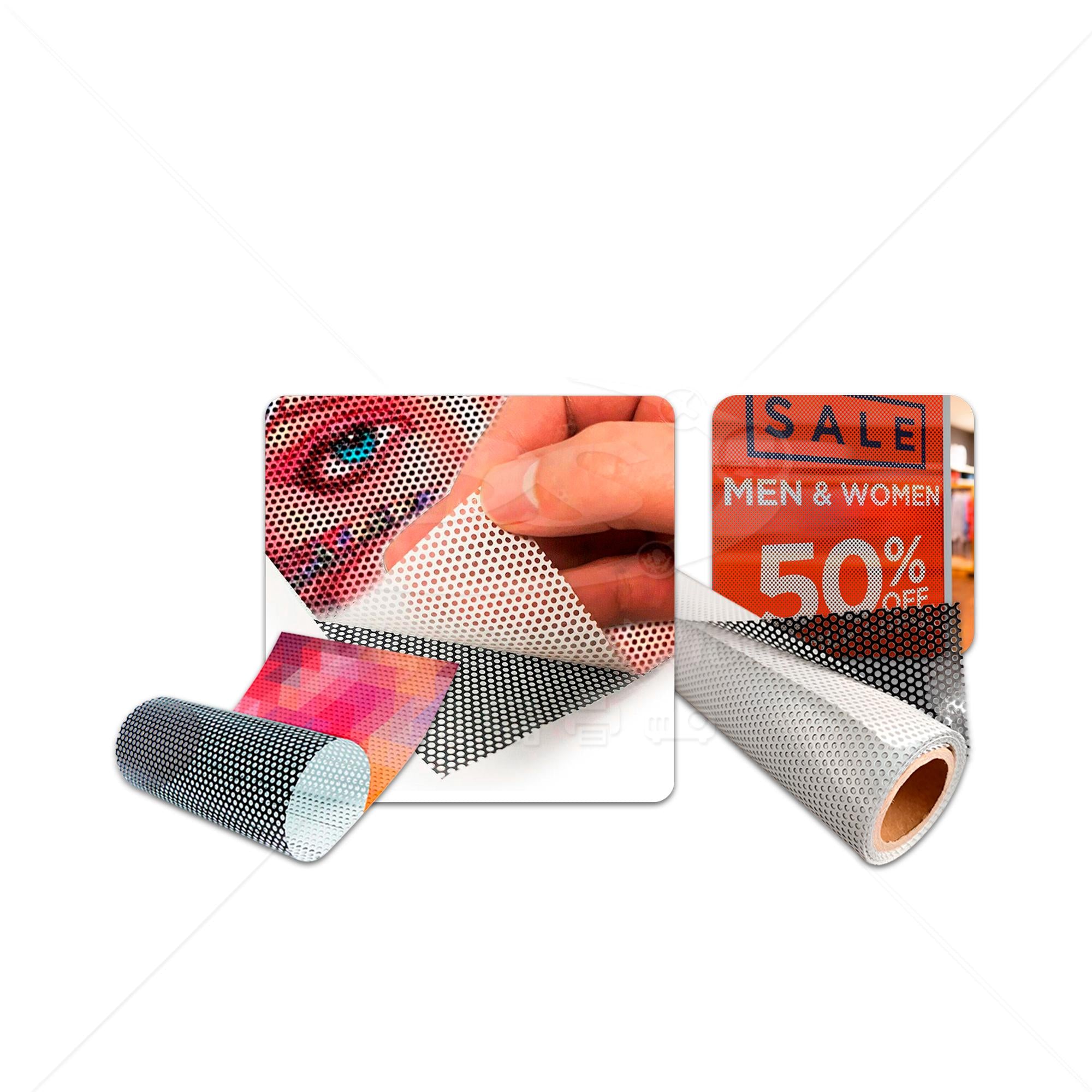 M² Vinil Microperforado