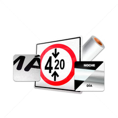 M² Vinil Reflectivo de Impresión