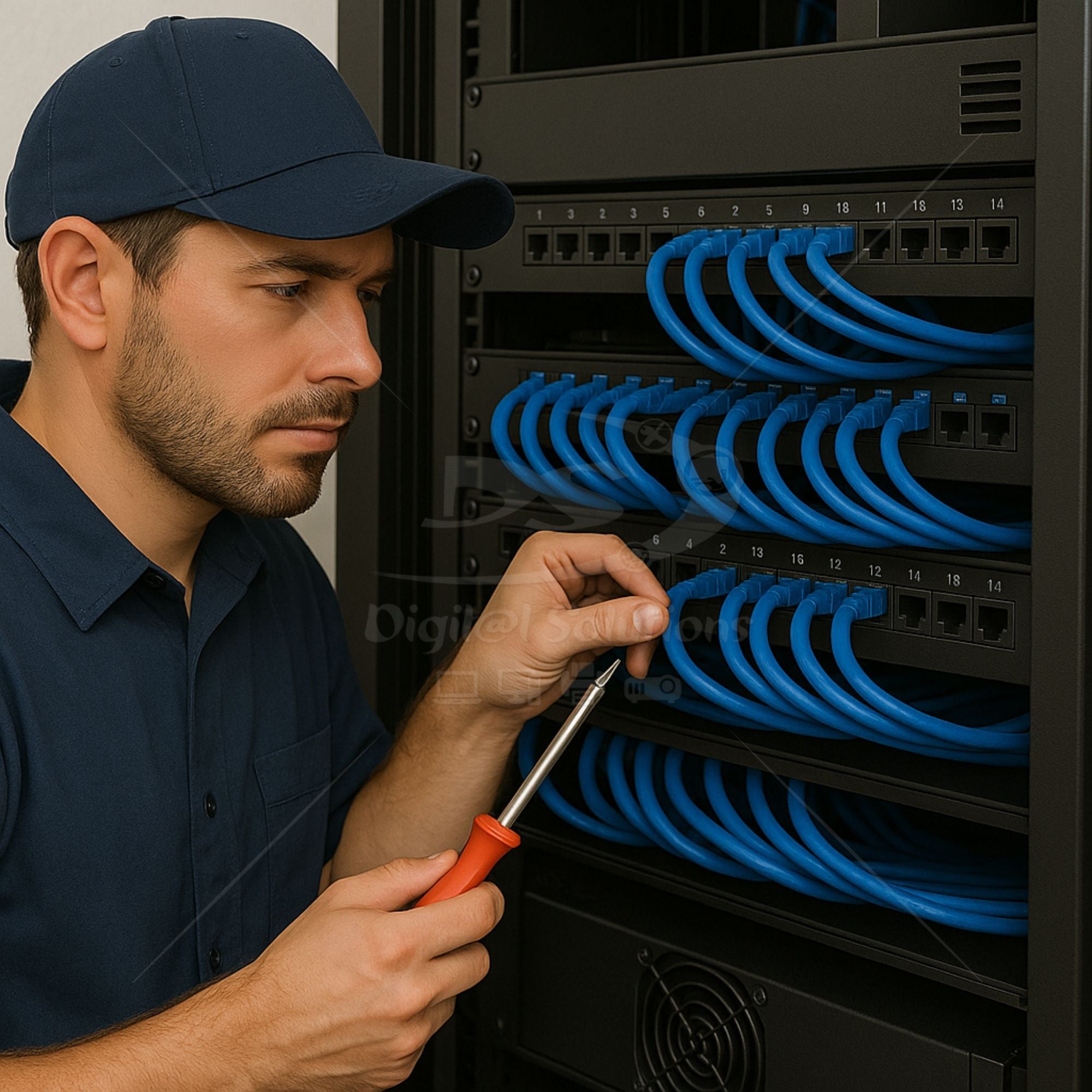 Mantenimiento Preventivo y Correctivo de Gabinetes de Red