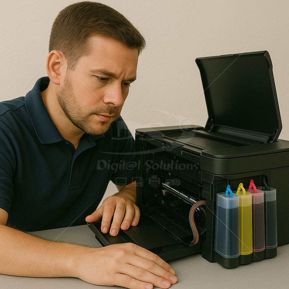 Mantenimiento Preventivo y Correctivo de Impresoras de Tinta Continua