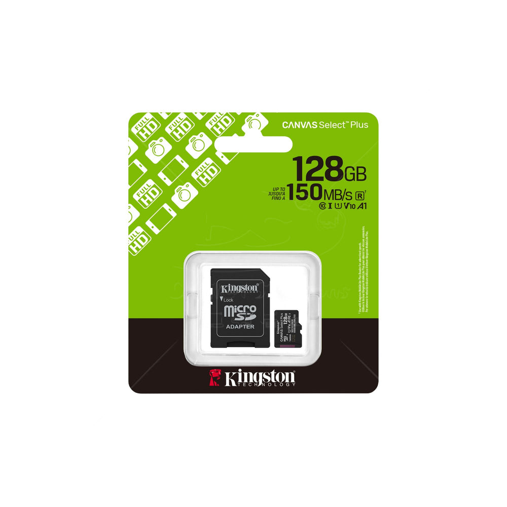 Memoria MicroSD KINGSTON SDCS3 de 128GB