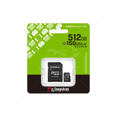 Memoria MicroSD KINGSTON SDCS3 de 512GB