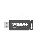 Patriot Push+ PSF64GPSHB32U USB Flash Drive