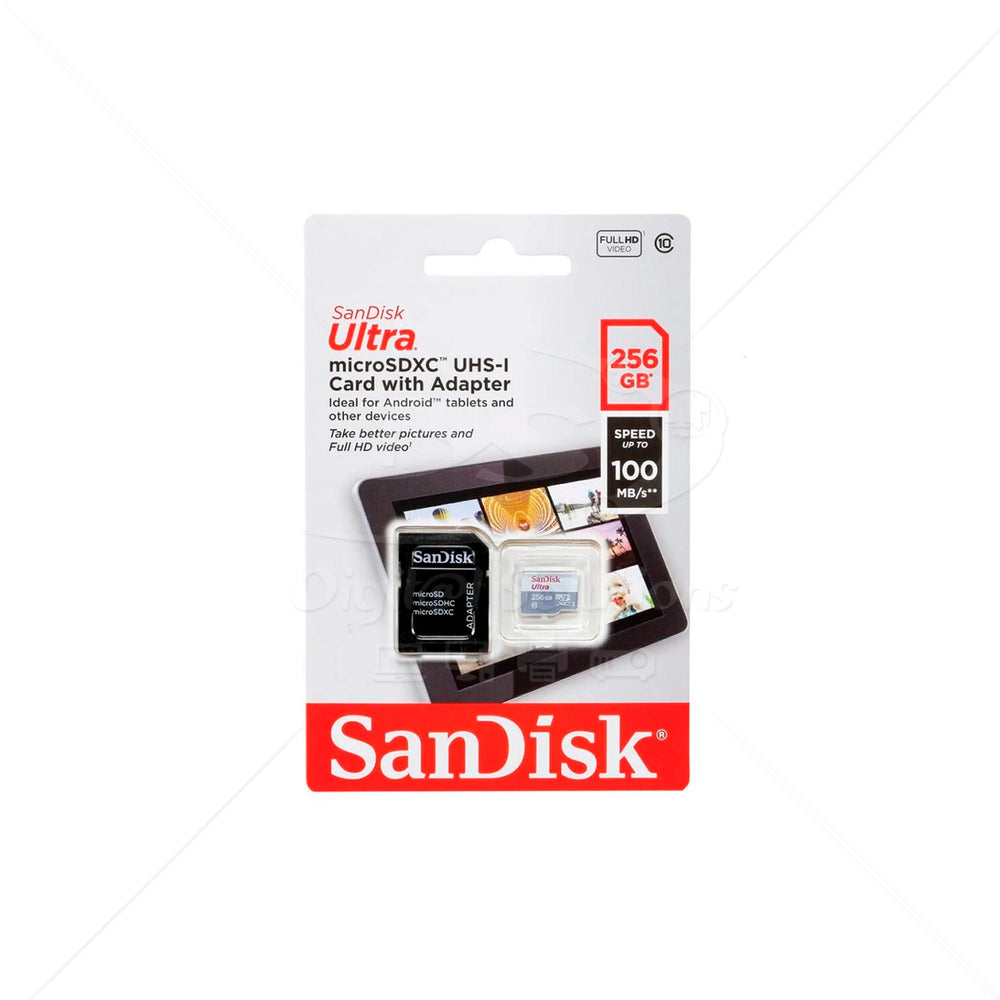 Memoria microSD 256GB SanDisk SDSQUNR-256G-GN6TA