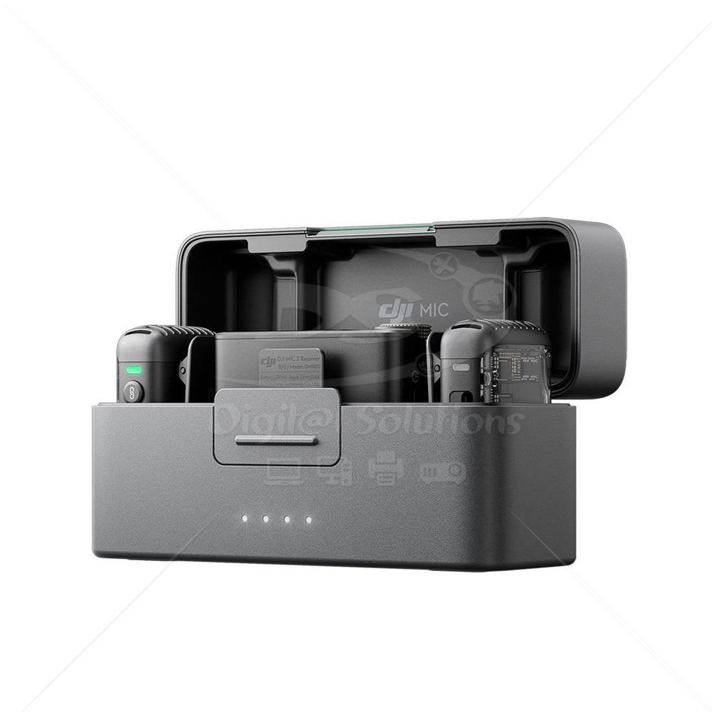 Microfono DJI MIC 2 (2 TX+ 1 RX+ Charging Case)