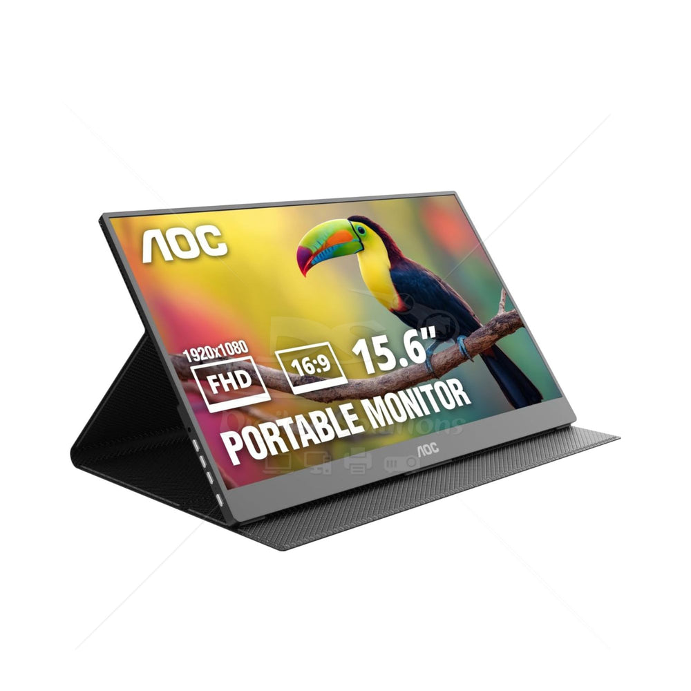 Monitor Portátil AOC 16T20 PORTATIL 15.6 PLG FHD IPS
