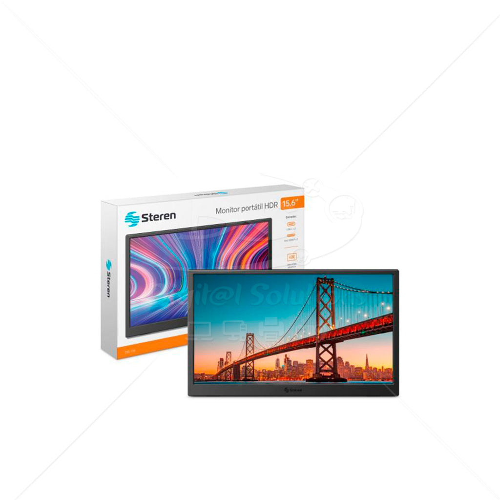 Monitor Portátil Steren HDR DIS-116 15.6Plg