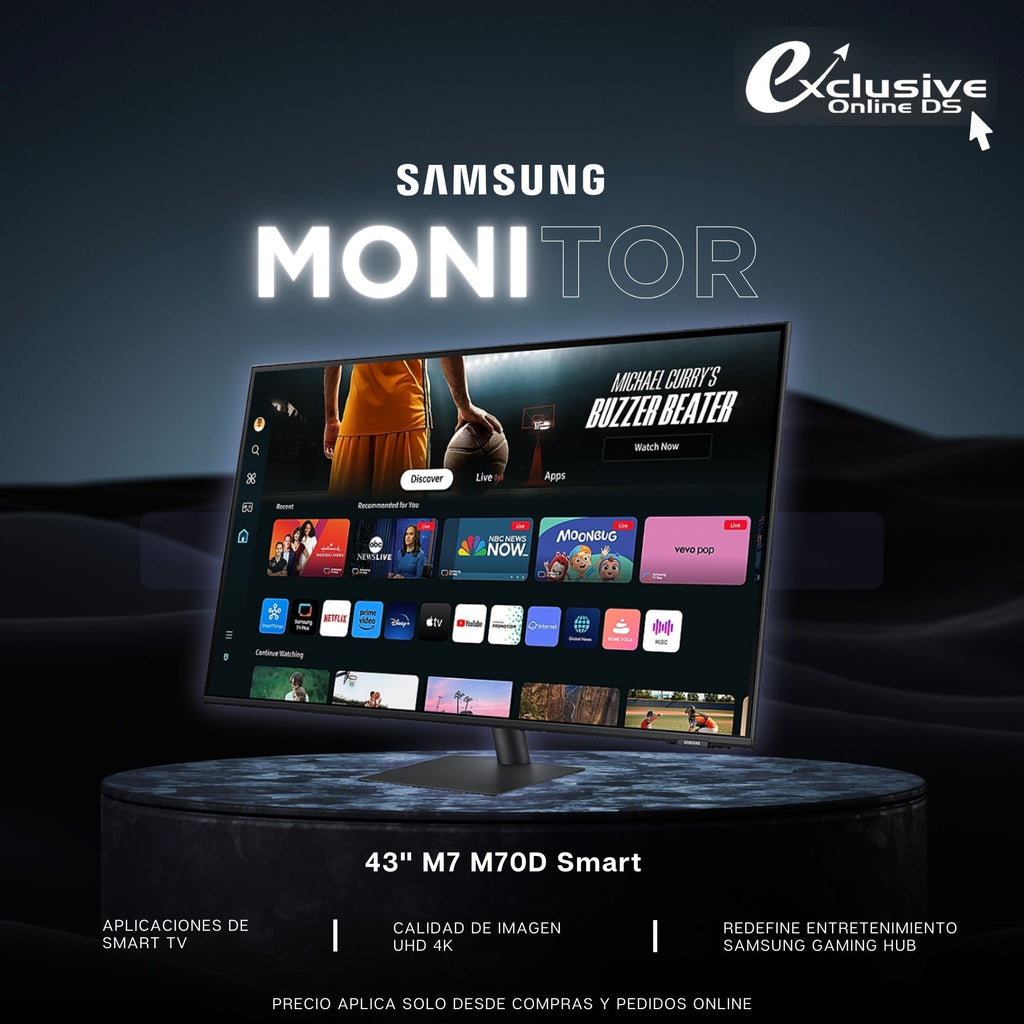 Monitor Samsung LS43DM702UNXGO 43 Plg