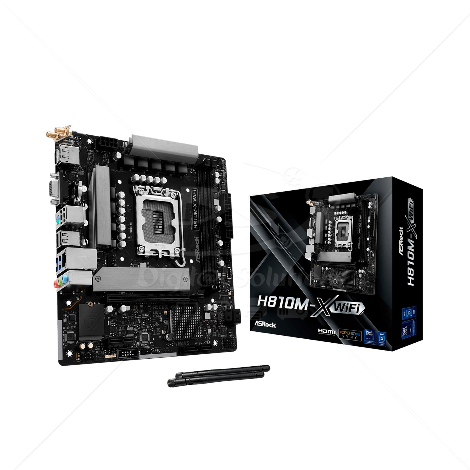 Motherboard ASROCK H810M-X WIFI LGA1851 DDR5
