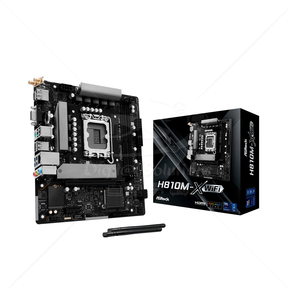 Motherboard ASROCK H810M-X WIFI LGA1851 DDR5