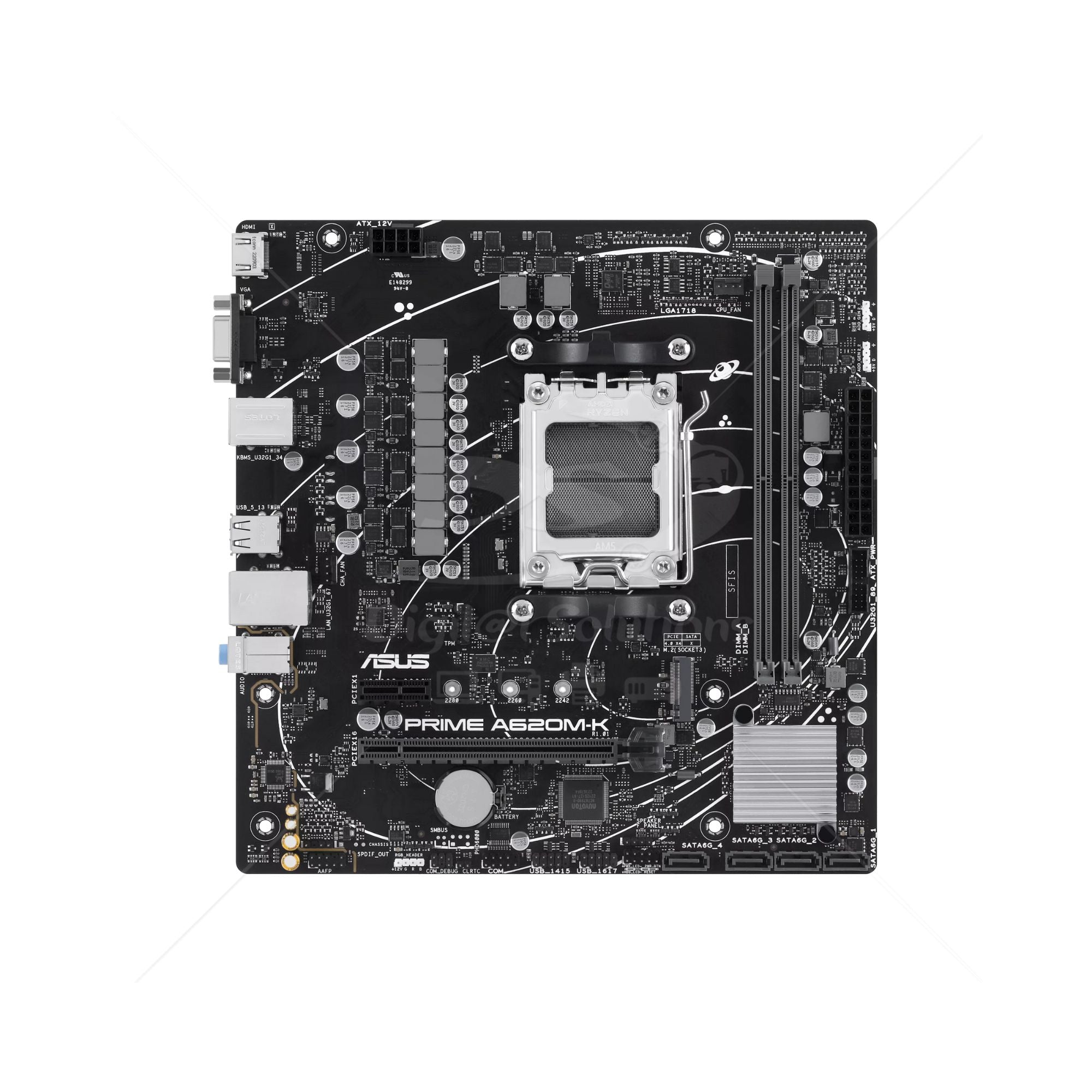 Motherboard Asus PRIME A620M-K 90MB1F40-M0EAY0 AM5 DDR5