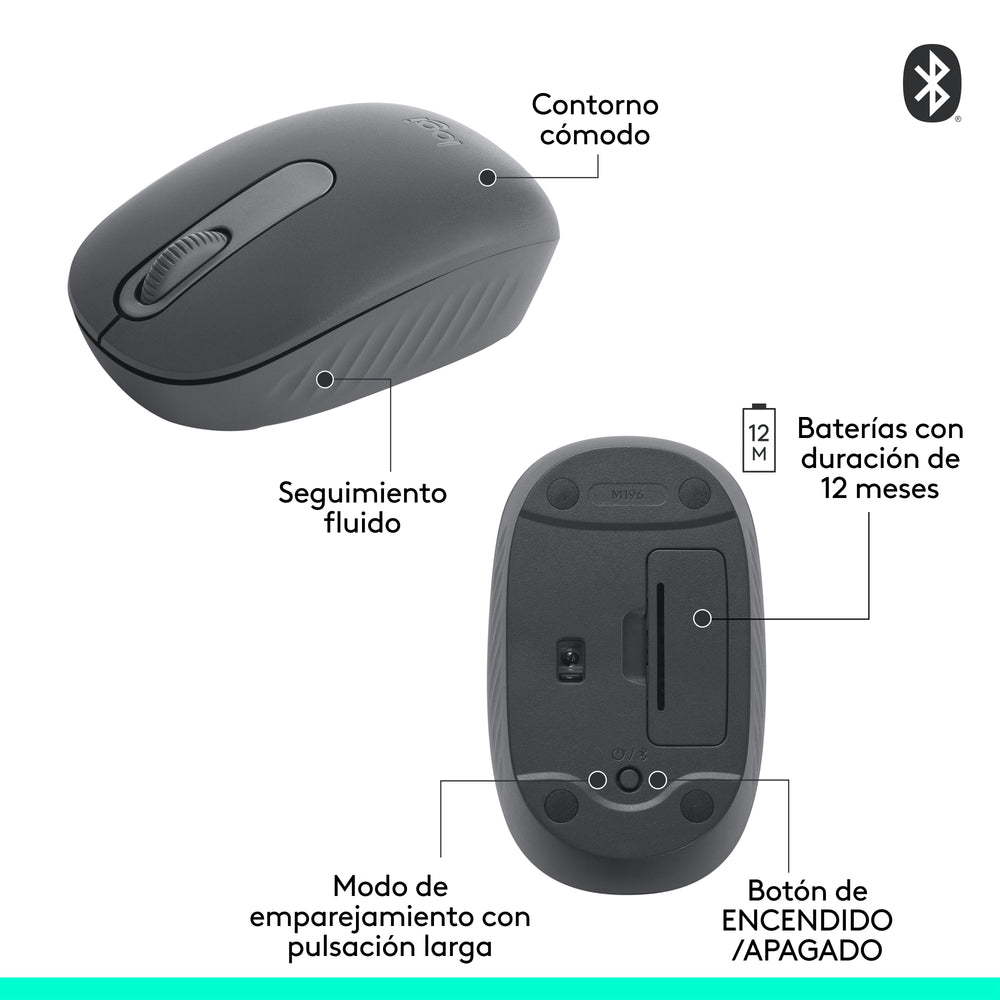 Mouse Bluetooth Logitech M196