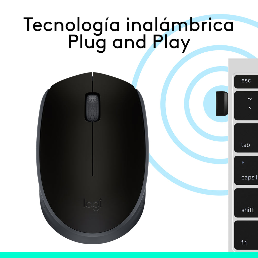 Mouse Inalámbrico Logitech M170