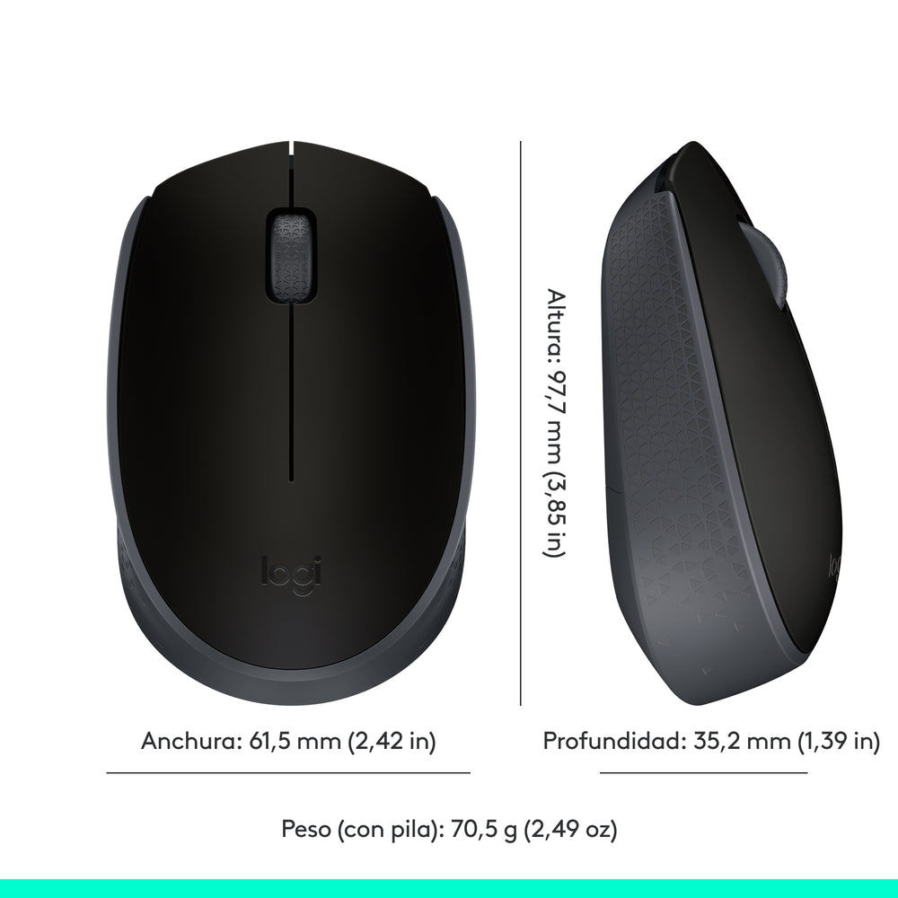 Mouse Inalámbrico Logitech M170