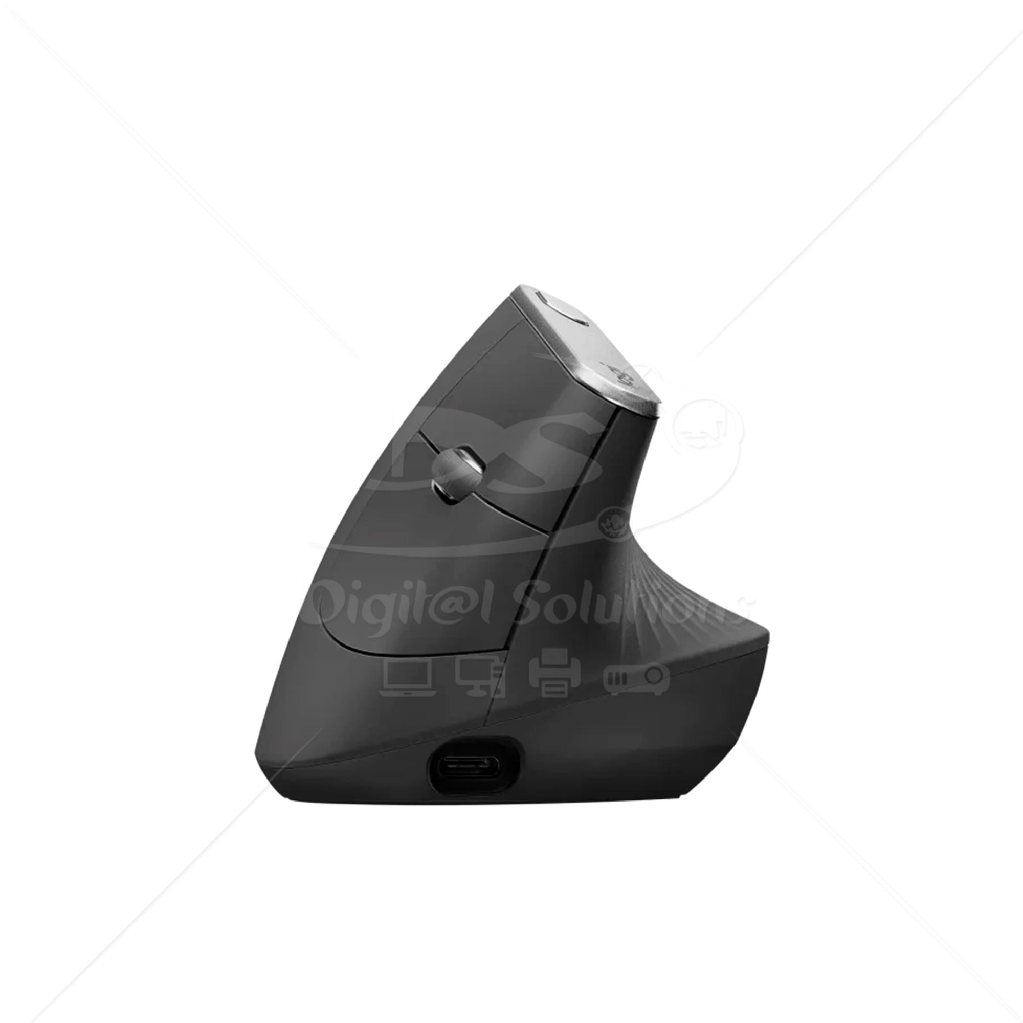 Mouse Wireless/Bluetooth Logitech MX Vertical 910-005447 Graphite Recargable