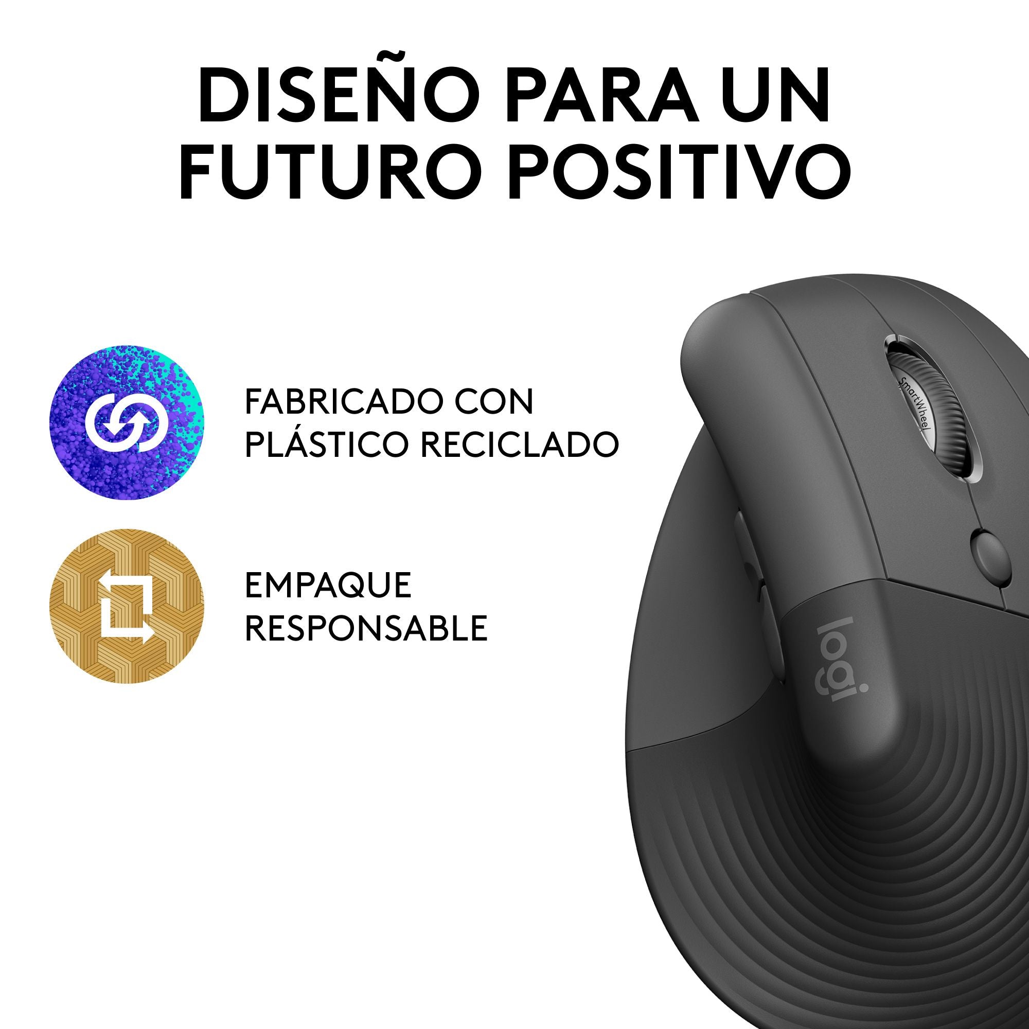 Mouse ergonómico vertical Logitech Lift