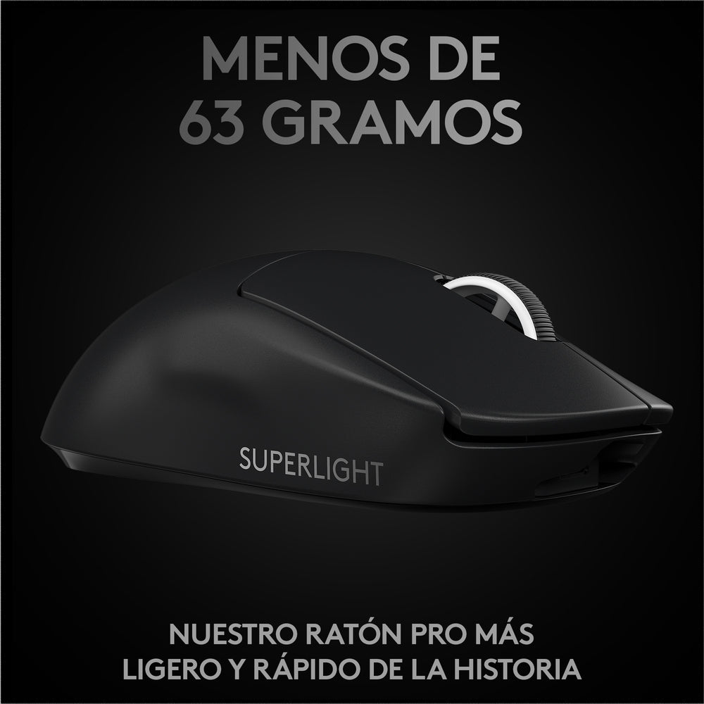 Mouse inalámbrico Logitech G PRO X SUPERLIGHT para gaming