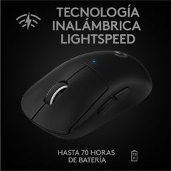 Mouse inalámbrico Logitech G PRO X SUPERLIGHT para gaming