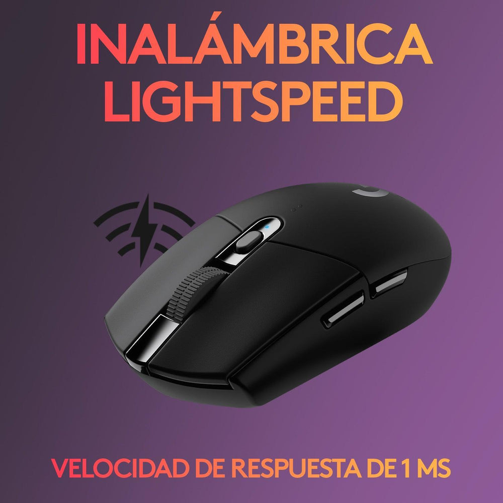 Mouse inalámbrico Logitech G305 LIGHTSPEED para gaming