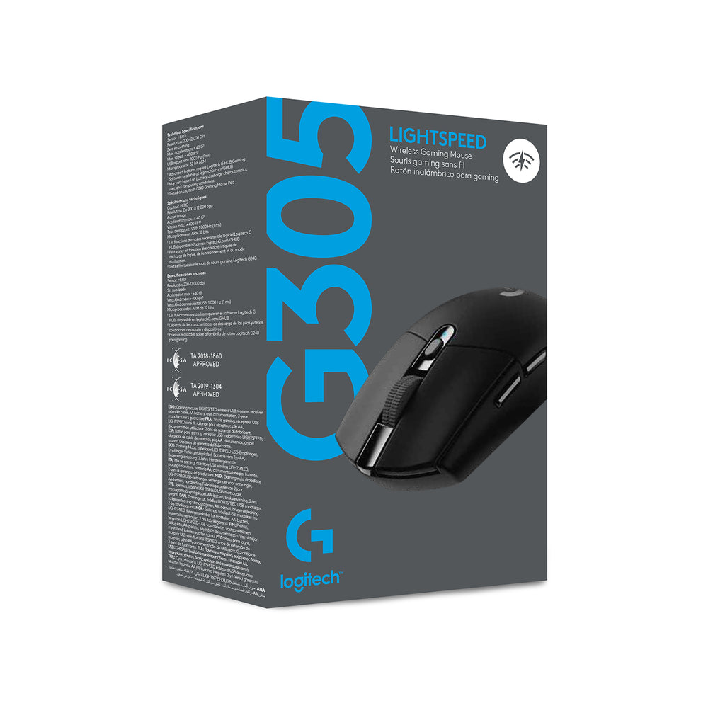 Mouse inalámbrico Logitech G305 LIGHTSPEED para gaming