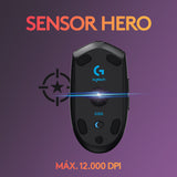 Mouse inalámbrico Logitech G305 LIGHTSPEED para gaming