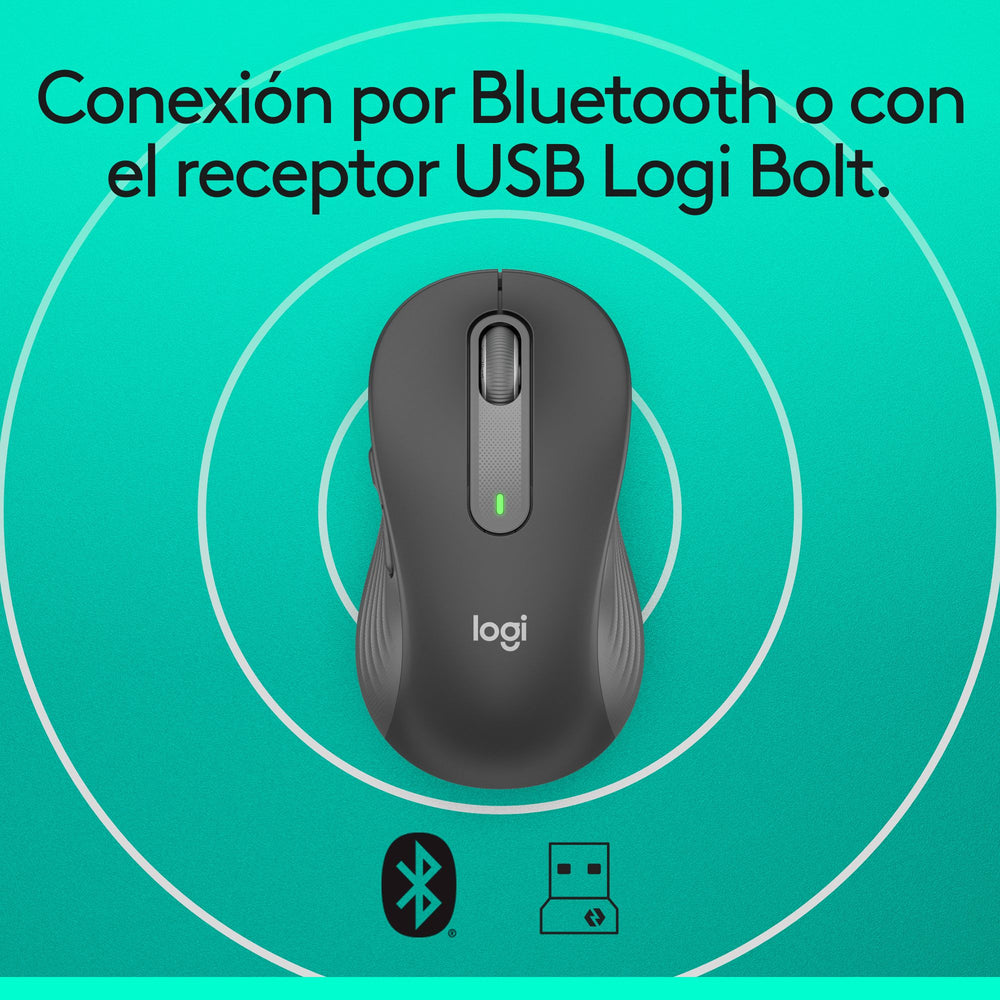 Mouse inalámbrico Logitech Signature M650 L