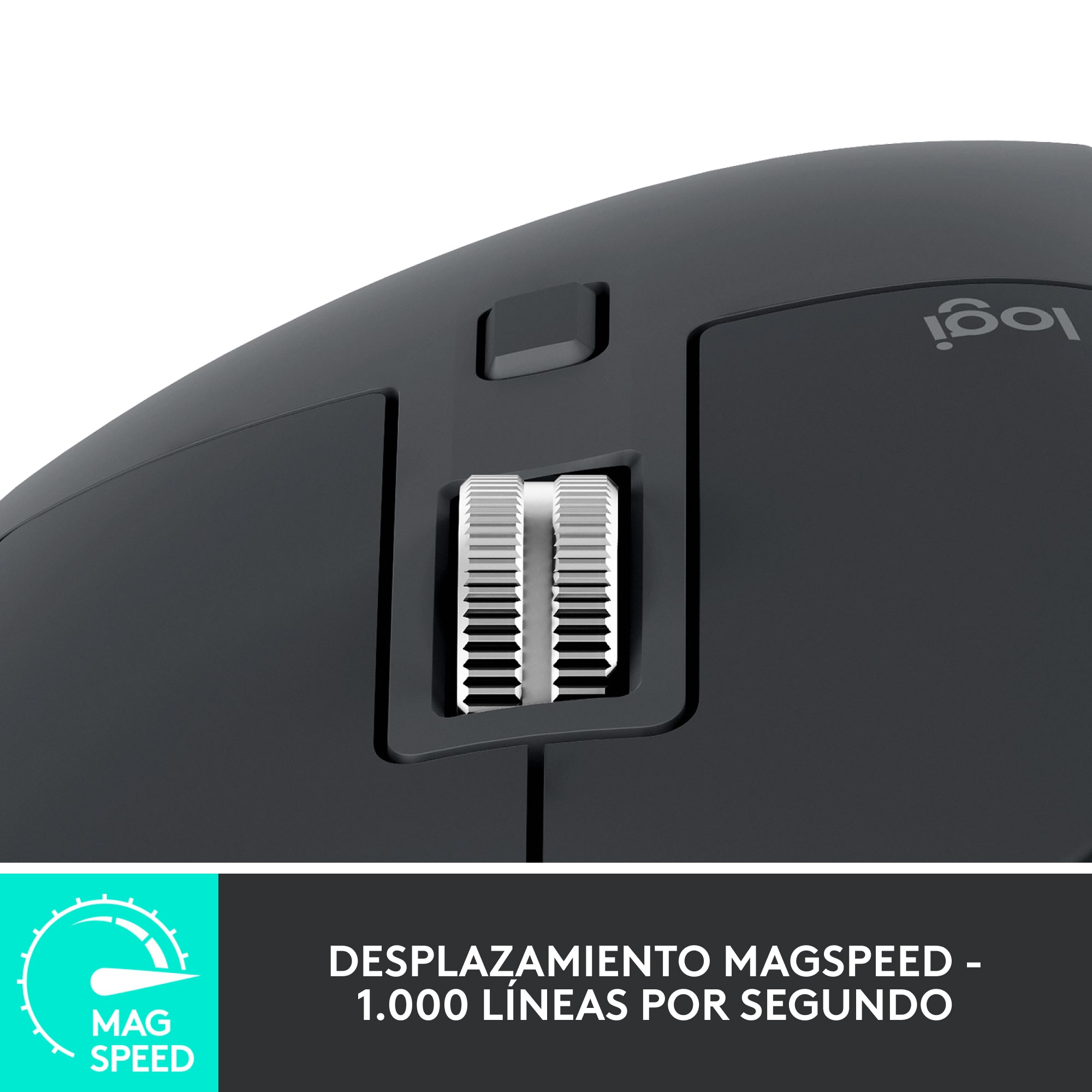 Mouse inalámbrico ultra rápido Logitech MX Master 3S