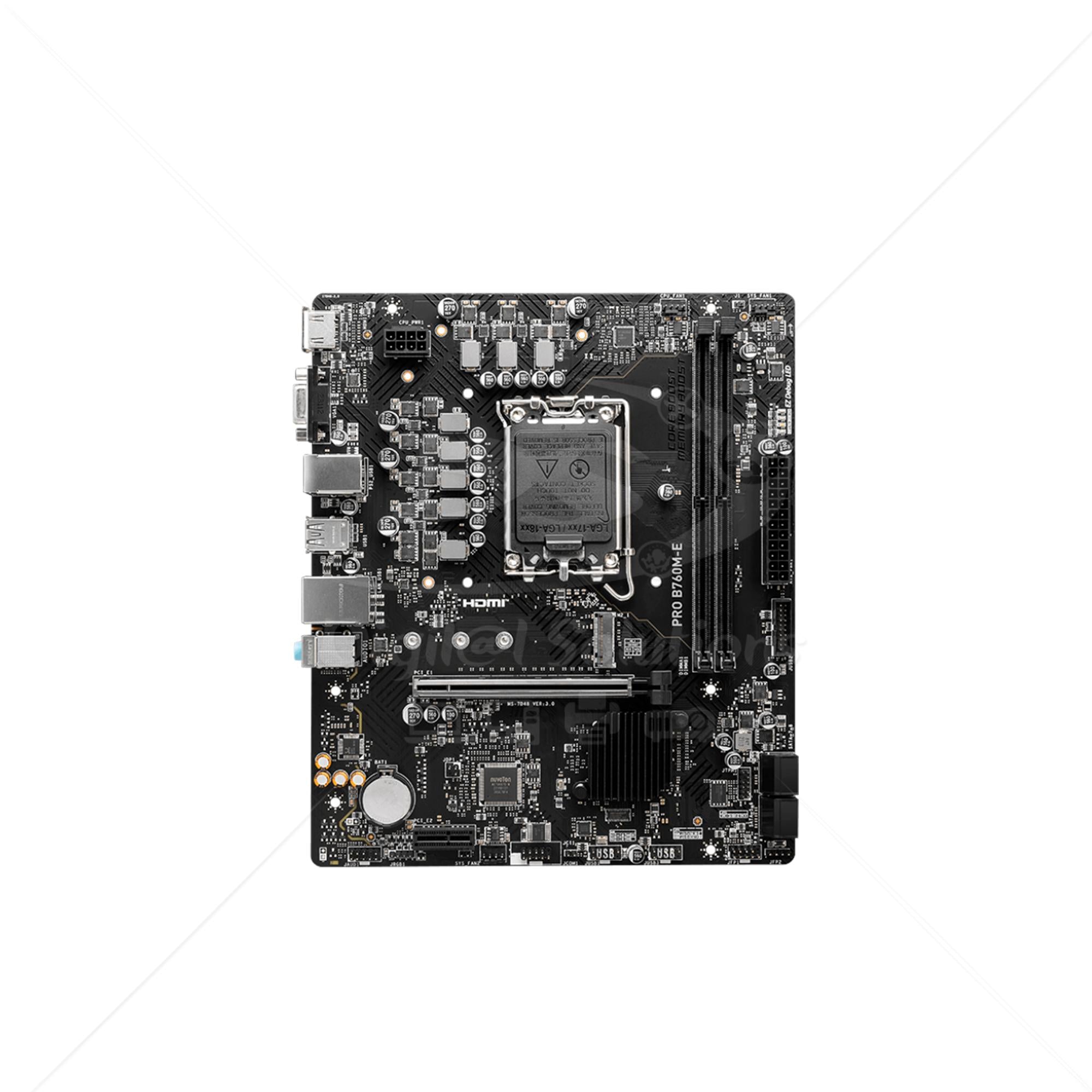 Mtb Msi PRO B760M-E Micro ATX - DDR5 LGA1700
