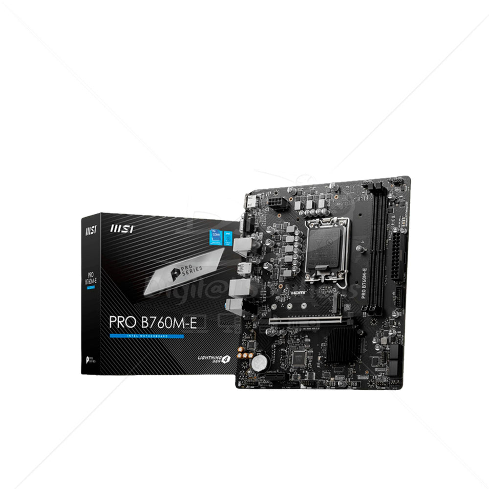 Mtb Msi PRO B760M-E Micro ATX - DDR5 LGA1700