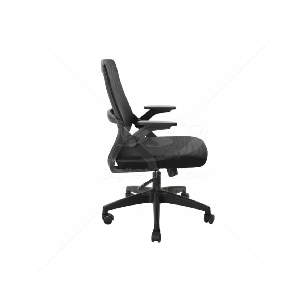 Silla Ejecutiva FERRINI A78822 de Malla Color Negro de Brazos Ajustables