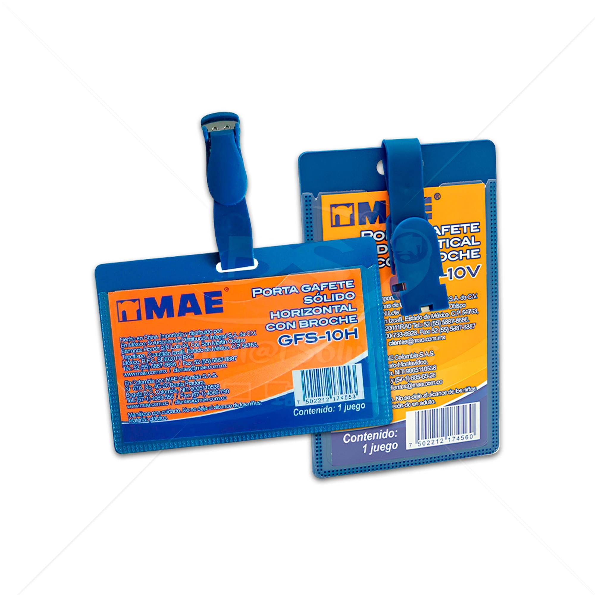 Portagafete Mae Azul