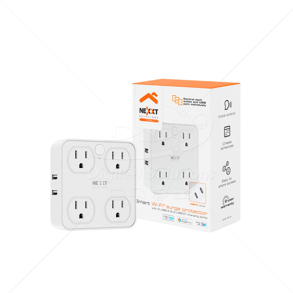 Protector de Sobretensiones Nexxt NHP-T615 4 Sal